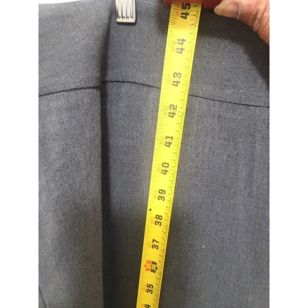 NEW Style & Co Plus Size Women's 20W Gray Trousers Stretch Wide Leg‎ Formal Pant